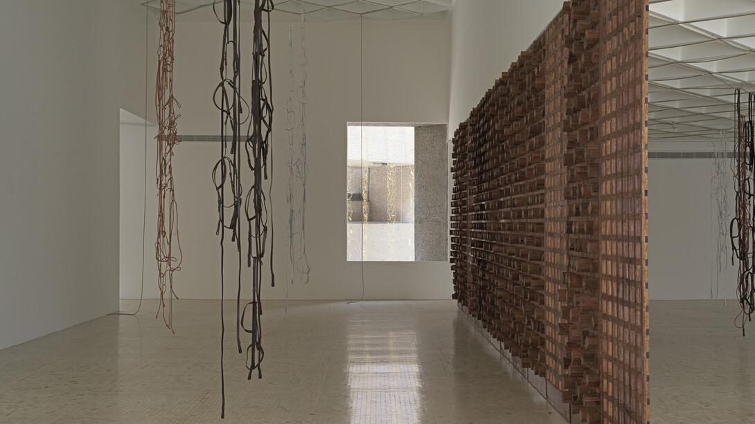 Discrepancias con C.P. Leonor Antunes . Vistas de instalación. Fotografía: © Nick Ash. Cortesía del Museo Tamayo