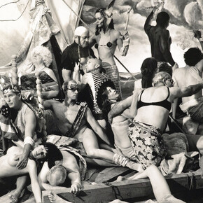 Joel-Peter Witkin, The raft of George W. Bush (detail), NM, 2006. Courtesy of Fahey/Klein Gallery 