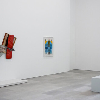 Robert Rauschenberg, Crosstown, ausstellungsansicht. Mit freundlicher genehmigung der Galerie Bastian