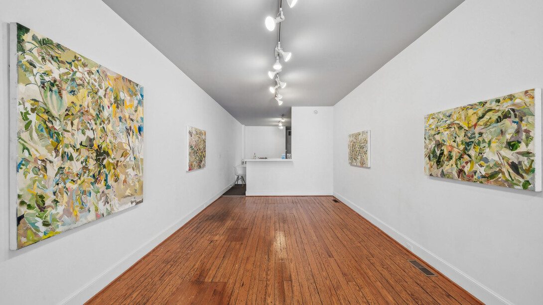 Erika Huddleston, Deepdene, exhibition view. Courtesy of Reynolds Gallery