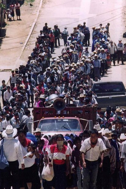 Marcha del Ejército Zapatista de Liberación Nacional en 2012