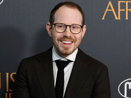 Ari Aster at the premiere of his film "Beau Is Afraid" in 2023. Photo by © Frazer Harrison