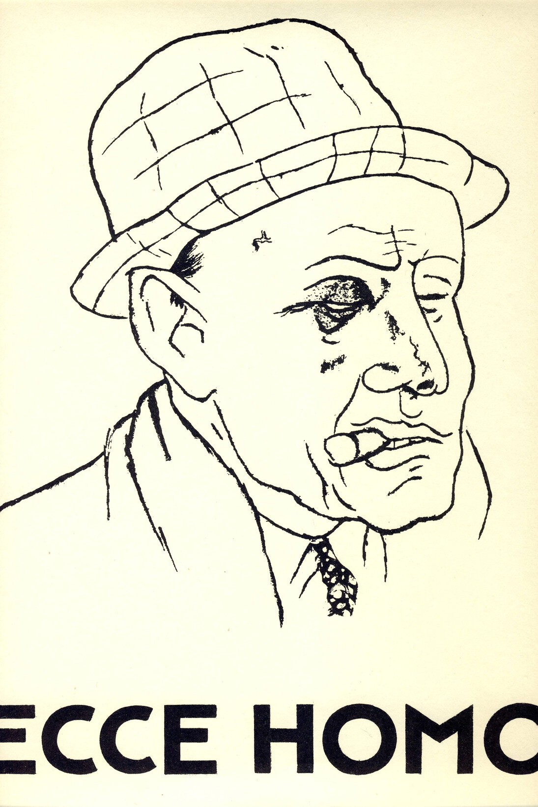 George Grosz, ECCE HOMO, 1921, Private collection, ©The Estate of George Grosz