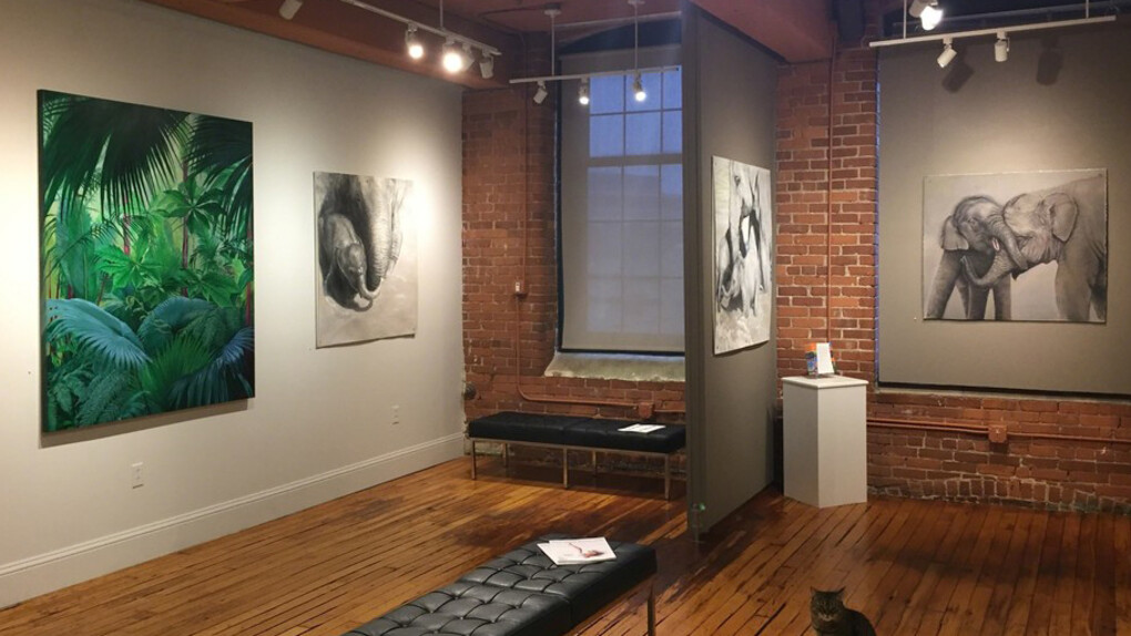 A Memory of Elephants. Courtesy of ArtProv Gallery 