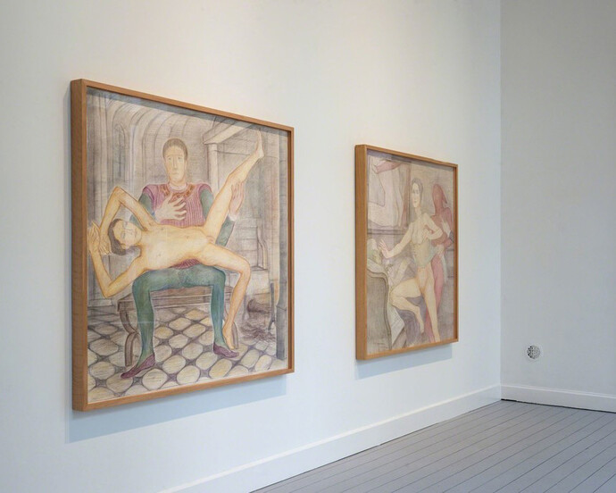 Pierre Klossowski. Courtesy of Gladstone Gallery