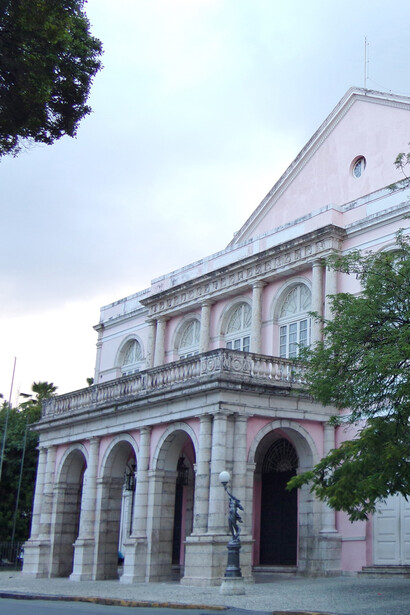 Teatro de Santa Isabel, Recife. A fachada © Andréa Franklin