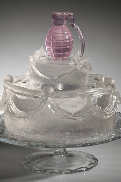 Per sempre. Vetro fuso, 2009, collezione Museo delle Arte Decorative, Castello Sforzesco, Milano
