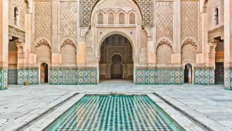 IBN Youssef School, historical landmark, Morocco
