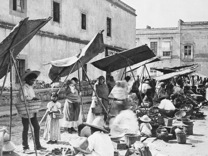The Ciudad dé Mexico old market 