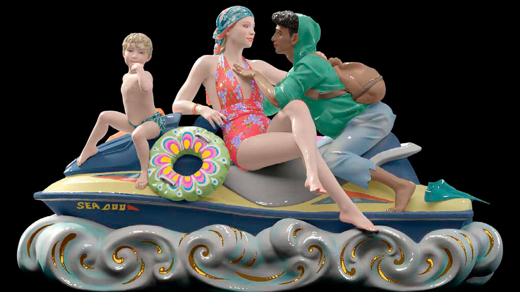 Mare Mediterraneum. Courtesy of Galeria Senda