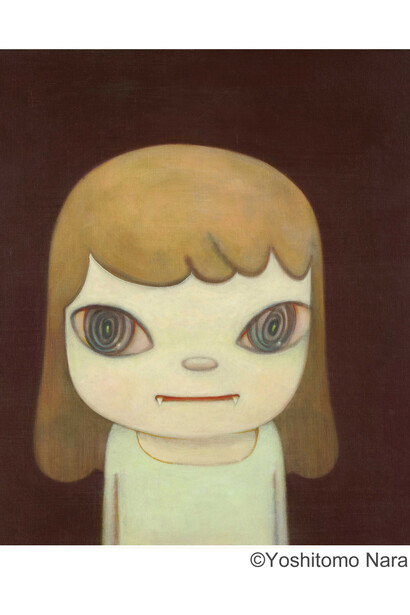 Yoshitomo Nara, Midnight Vampire, 2014, © Yoshitomo Nara, Courtesy of the artist and Blum & Poe, Photo: Keizo Kioku