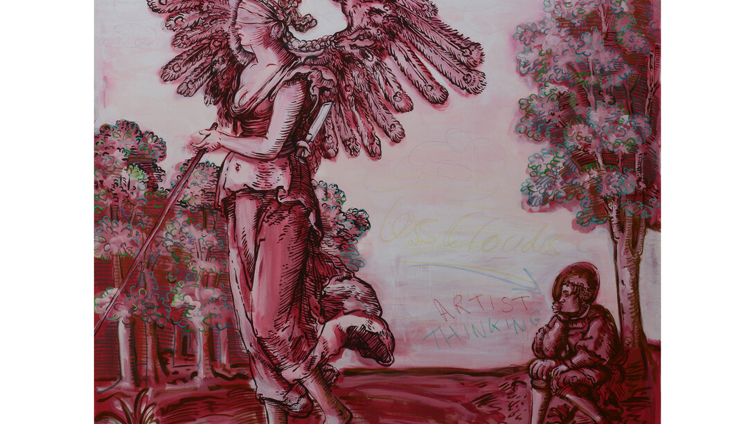 David Godbold, Untitled (Artist Thinking), 2015