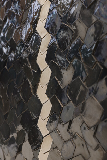 Amine Asselman, Gap of possibilities, vue d'exposition. Avec l'aimable autorisation de la galerie MCC