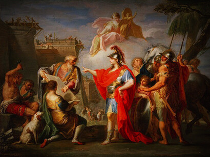 Alejandro Magno fue coronado rey en el año 336 a.C., tras el asesinato del rey Filipo II