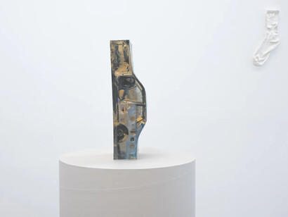 Ry Rocklen, Desert lenses, exhibition view. Courtesy of Wilding Cran Gallery
