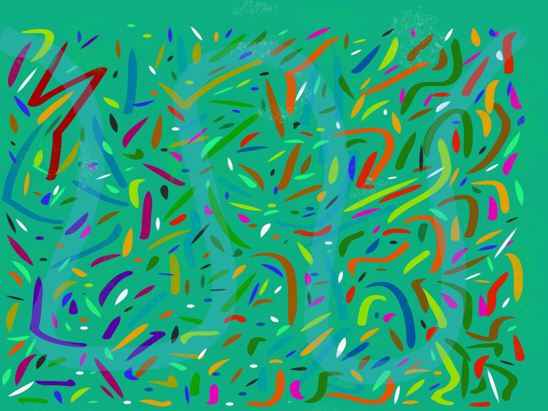 Digestive Indian Seeds 29, 2014, digital art su tela