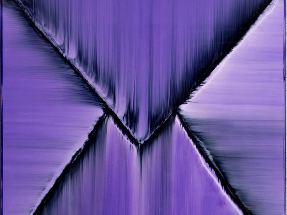 Giovanni Lombardini, 2015, Messaggi, tecnica mista su formica, cm 100x100