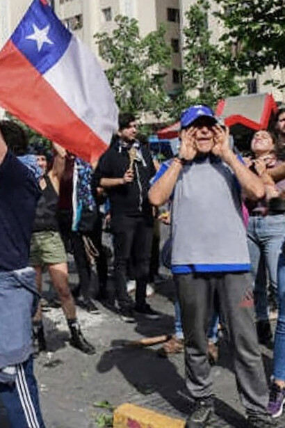 L'esercito interviene contro i manifestanti in Cile