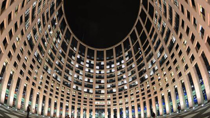 Il Parlamento Europeo a Strasburgo