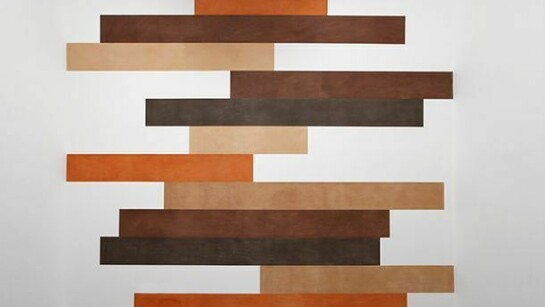 David Tremlett, Piled Up 2011, Pastello 340 x 390 cm, Courtesy A arte Invernizzi, Milano