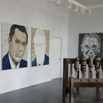 Kings and Queens of Late Night, Exhibition view. Courtesy of The Lionheart Gallery 