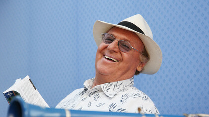 Renzo Arbore, prima del concerto