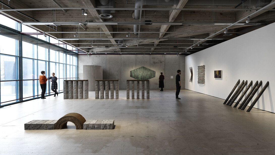 Various artists, Experiments in concretism, exhibition view. Courtesy of Espoo Museum of Modern Art