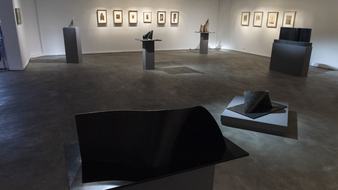 Vechy Logioio, Travesía, vista de exhibición. Cortesía del Museo de Arte Moderno de Buenos Aires