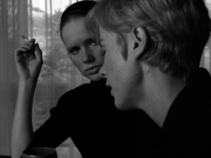 "Persona" (1966) by Ingmar Bergman: "Waiting for God" reflects proximity to the cinema of the Swedish director