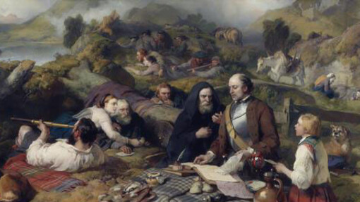 Sir Edwin Landseer, Rent-day in the Wilderness