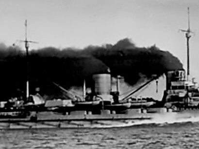 In August 1914, Goeben evaded British pursuit in the Mediterranean and reached Constantinople, leading to the Ottoman Empire’s entry into World War I