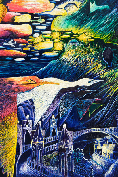 Raymie Iadevaia, Los Feliz, 2024. Courtesy of The Pit Gallery