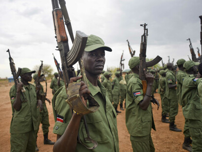 South Sudan military