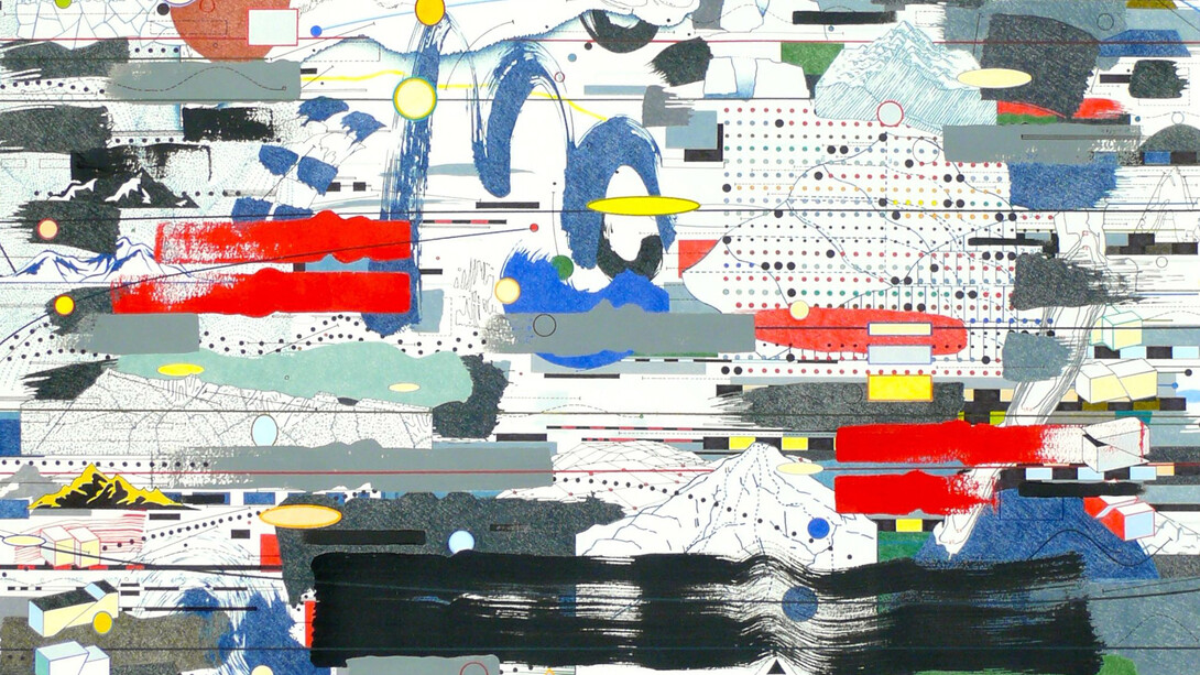 Paul Glabicki - TOPOGRAPHY #1 2016, detail