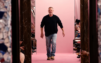 Jonny Johansson at Acne Studios Women’s Fall/Winter 2026 runway show, presented on 11 March 2026