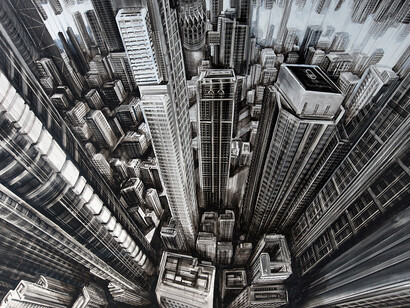 The leap. Courtesy of Galleria de’ Bonis