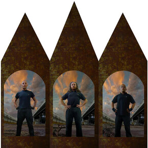 Mauro Verasani, Heilige die arbeit, trittico