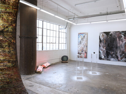 L.A. On Fire. Courtesy of Wilding Cran Gallery