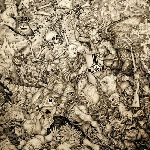 Arthur Szyk - Walpurgs Night, New York , 1942