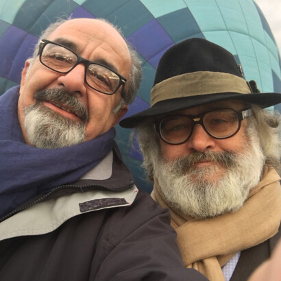 Romeo Conte con Stefano Ricci