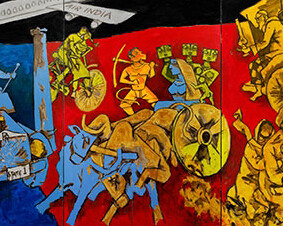 India Modern: The Paintings of M. F. Husain. Courtesy of Art Institute of Chicago