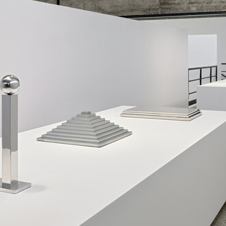 Walter De Maria, The singular experience, vue de l'exposition. Avec l'aimable autorisation de Gagosian