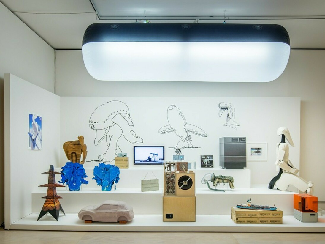 Mark Leckey,  Containers and Their Drivers, Exhibition view. Courtesy of MoMA PS1