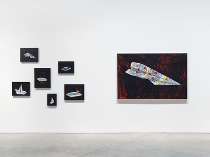 Angel Otero, That first rain in May, exhibition view. Courtesy Hauser & Wirth Gallery