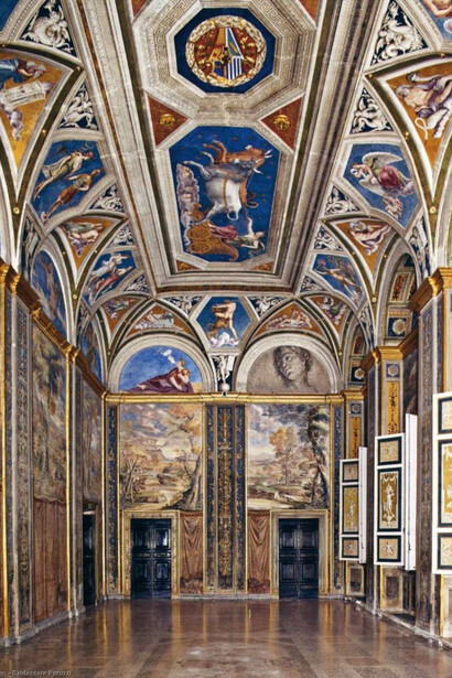 La loggia di Galatea, Villa Farnesina Roma