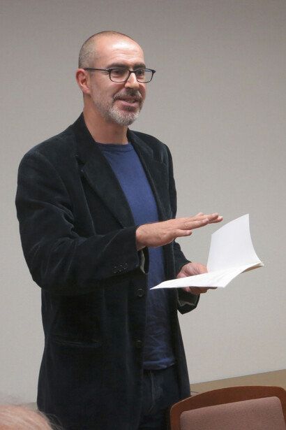 Isobar poet Andrew Fitzsimons in 2014