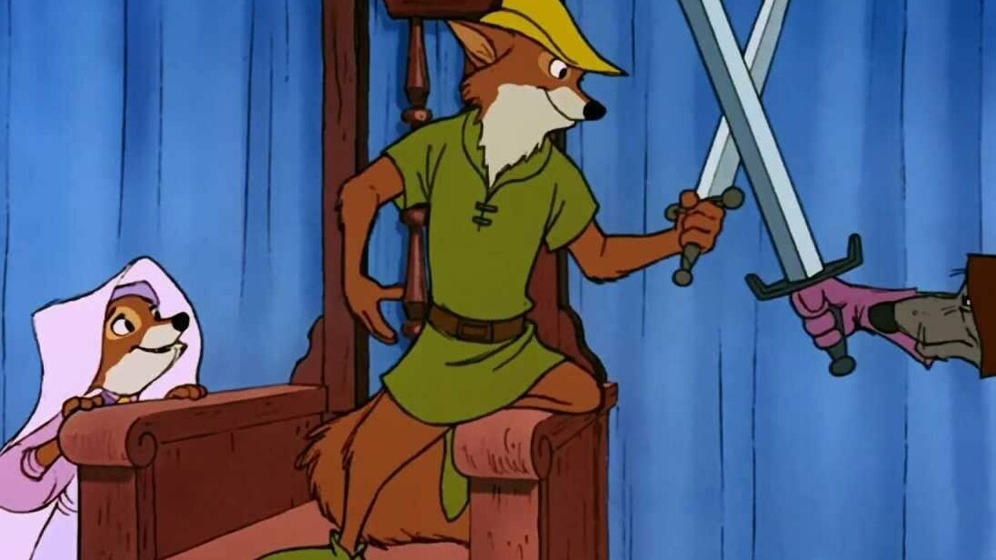 Robin Hood, cartone animato, 1973