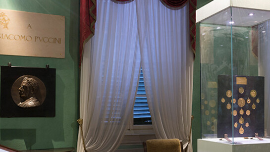 Hall of triumphs. Courtesy of Puccini Museum
