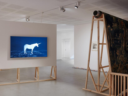 Various artists, Theatre of animals, exhibition view. Courtesy of Tel Aviv Museum of Art