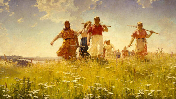 Radiante porvenir. Courtesy of Museo Ruso